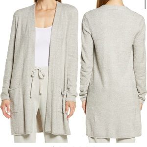 barefoot dreams cozy chic lite long cardigan